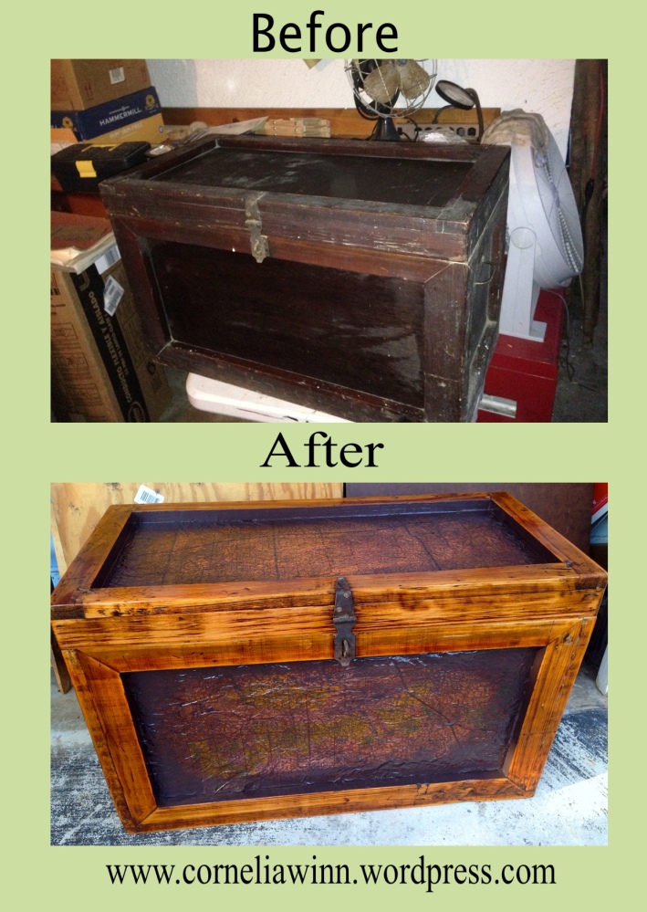 Map Trunk Before and After